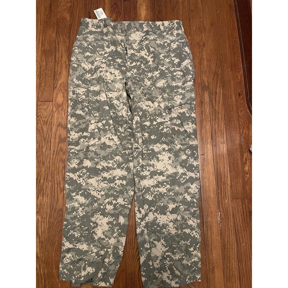 US Army Combat Trouser Digital Camo Cargo Pants Workwear Ripstop Size M SHRT NWT